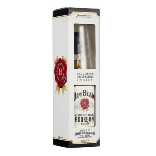 Jim Beam 0,7 l Pdd + 1 pohár 40%