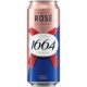 Kronenbourg 1664 Rosé málna ízű ízesített búzasör, bodza és málna gyümölcslével 0,5l Doboz (4/5%)