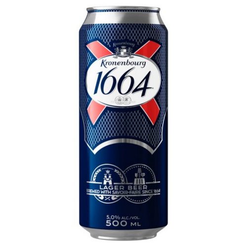 Kronenbourg 1664 Világos sör 5% 0,5 l