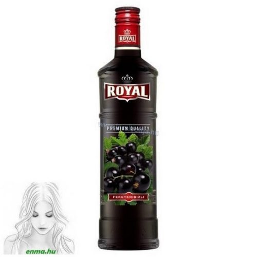 Royal vodka feketeribizli 0,2l 