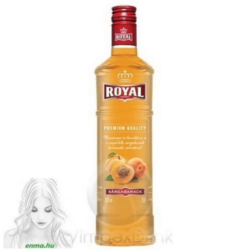 Royal vodka sárgabarack 0,2l 30% 