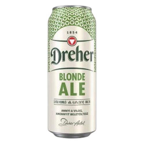 Dreher Blonde Ale felsőerjesztésű minőségi világos sör 4,6% 0,5 l