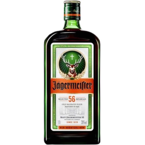 Jägermeister Gyógynövény Likőr 35% 1 L 