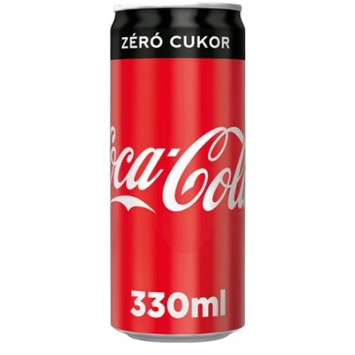 COCA-COLA Zero dobozos 0,33L