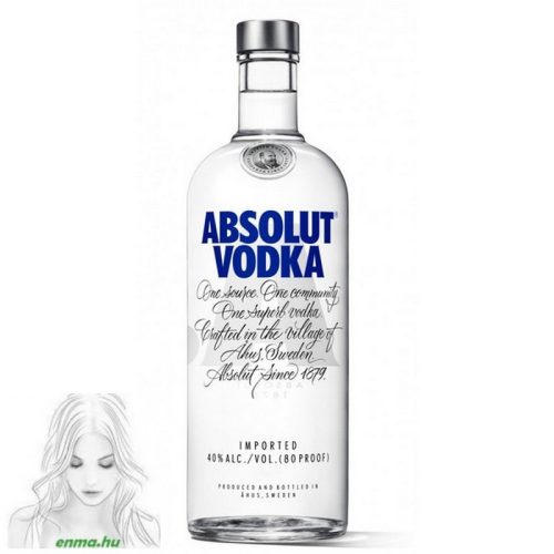Vodka absolut blue 0,5l (40%)