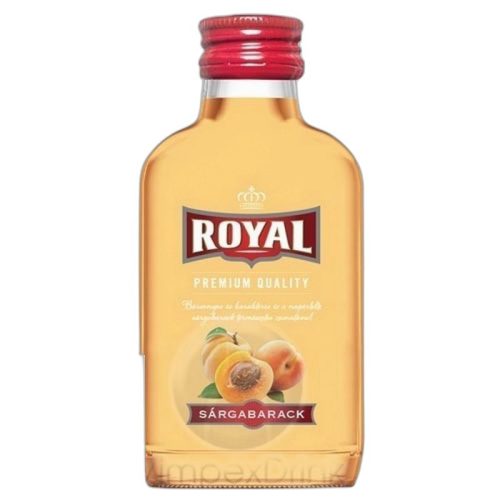 Royal vodka sárgabarack 0,1l 30% 