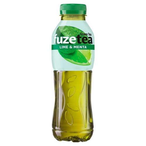 Fuzetea Menta és lime ízű szénsavmentes üdítőital, 500 ml 