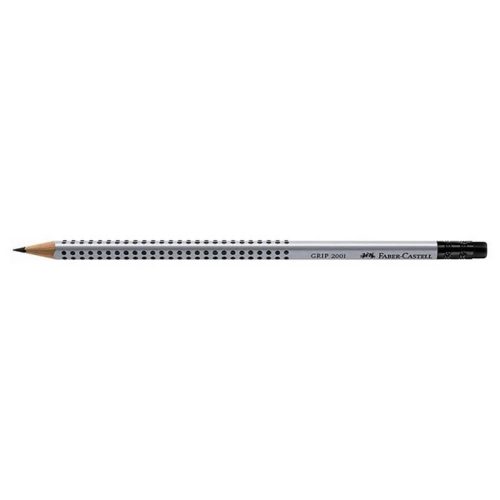 Grafitceruza Faber-Castell Grip 2001 HB, háromszögletű radíros