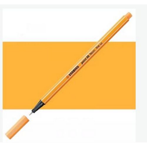 Tűfilc 0,4mm - Stabilo Point 88 - Neon Orange