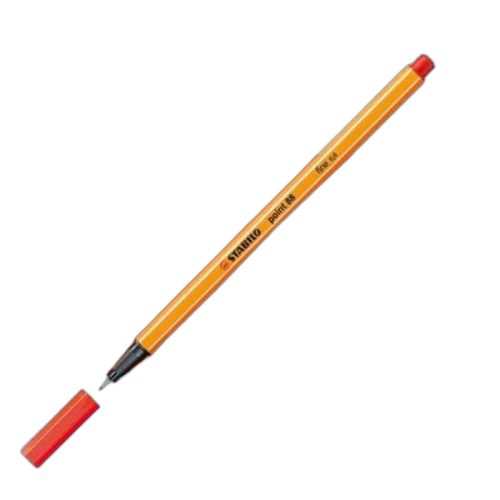 Tűfilc 0,4mm - Stabilo Point 88 - Light Red