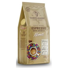   Tempelmann Café Nomos Café Espresso en Grano 100% Arábica 1Kg