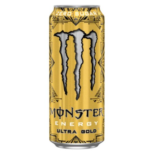 Monster Energy Ultra Gold zero 500ml, Ananász