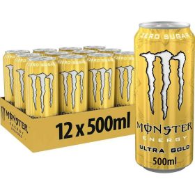 Monster Energy Ultra Gold Zero Ananas 12 x 500 ml