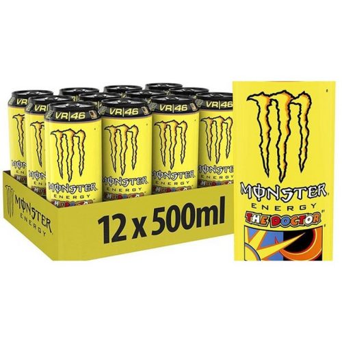 Monster Energy Valentino Rossi the Doctor 12 X 500 ml