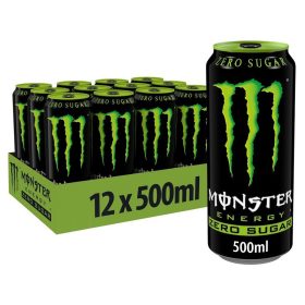 Monster Energy Zero Sugar 12 x 500 ml