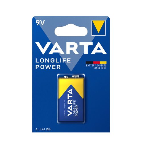 VARTA Longlife Power Alkáli 9V Elem B1