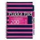 A4-es Pukka Navy Project Book Navy/Pink vonalas