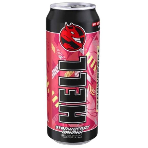 Hell energiaital 500 ml, Strawberry-Banana