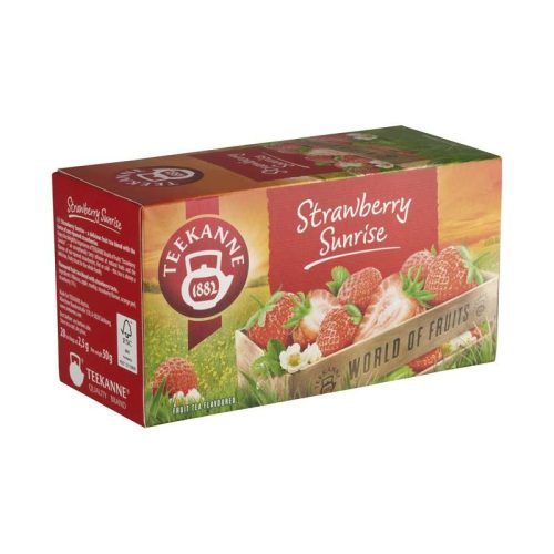 Teekanne Strawberry Sunrise epres gyümölcstea 20x2,5 g