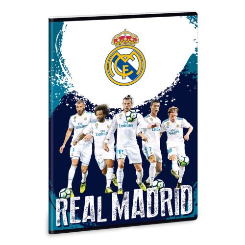 Real Madrid füzet A/4 vonalas