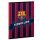 FC Barcelona A/4 extra kapcsos füzet-kockás