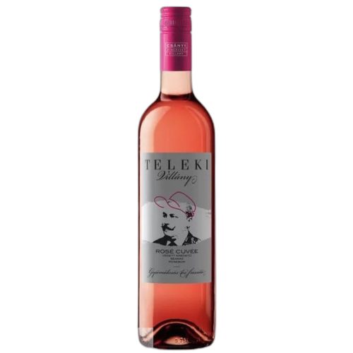 Teleki Villányi Rosé Cuvée 0,75l száraz rosébor (12%)