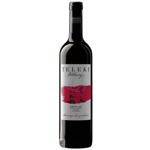 Teleki Villányi Merlot 0,75l száraz vörösbor (14%)