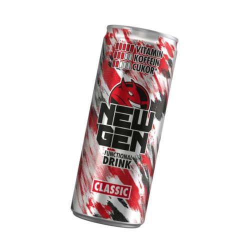 Hell New Gen szénsavas ital 250 ml, Classic