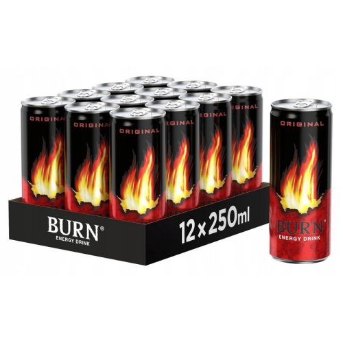 Burn Original 12 X 250 ml