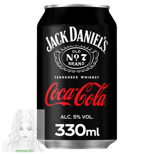 Jack Daniels & Cola 0,33 ml (5%)