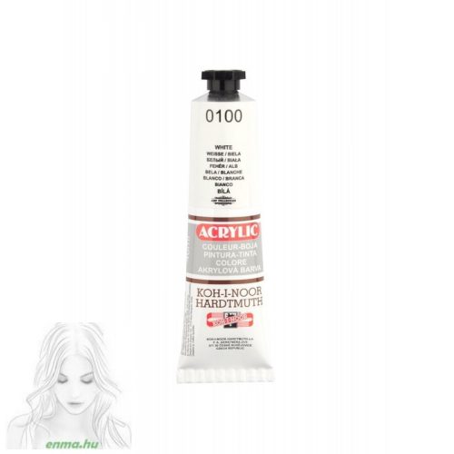 Koh-I-Noor 162711 Acrylfesték Fehér 40Ml