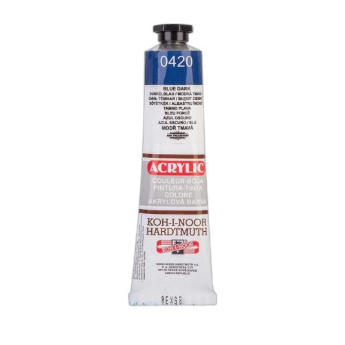  Koh-I-Noor 162718 Acrylfesték Sötét Kék 40 Ml