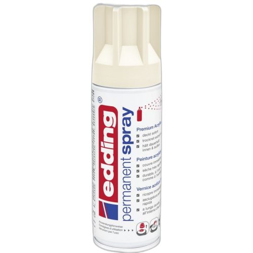 Edding 5200 Prémium Akrilfesték Spray Light Ivory Ral1015 (920), Matt Bézs 200Ml