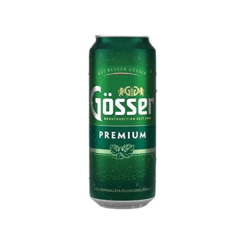 Gösser Premium Minőségi Világos Sör 5% 0,5 L Doboz