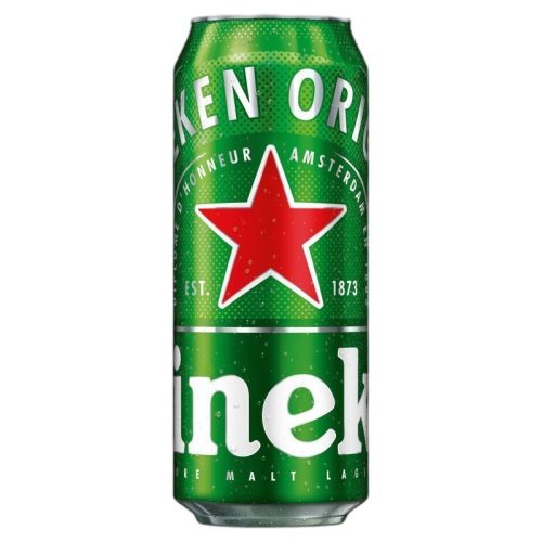 Heineken Minőségi Világos Sör 5% 0,5 L Doboz