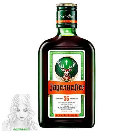 Jägermeister Gyógynövény Likőr 35% 0,2 L