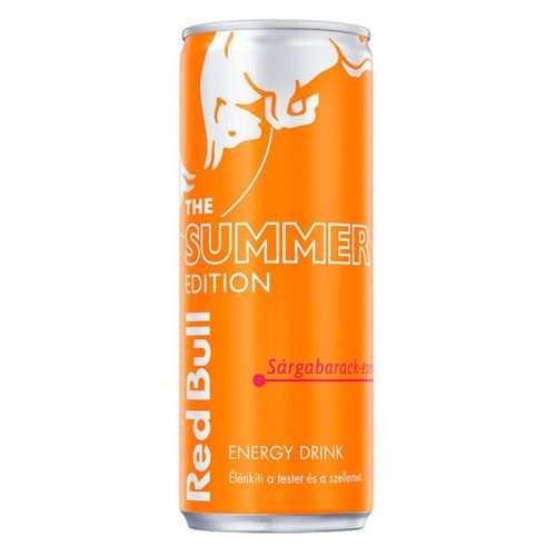 Red Bull Energiaital sárgabarack-eper 250ml