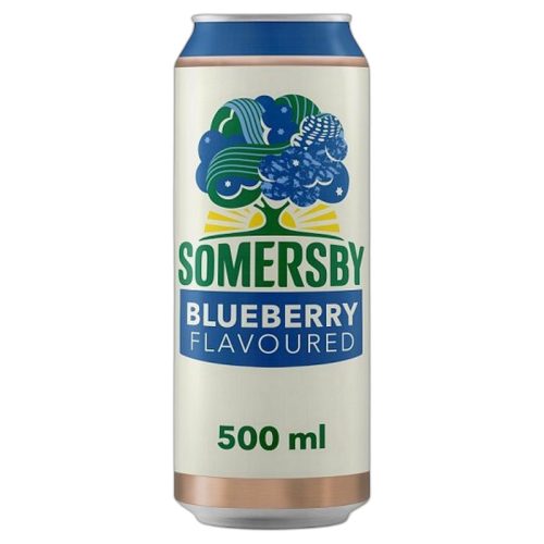 Somersby cider kék áfonya ízesítéssel 4,5% 0,5 l