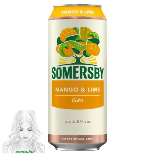 Somersby Mangó-lime ízesítéssel 0,5 l
