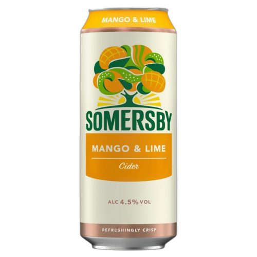 Somersby Mangó-lime ízesítéssel 0,5 l