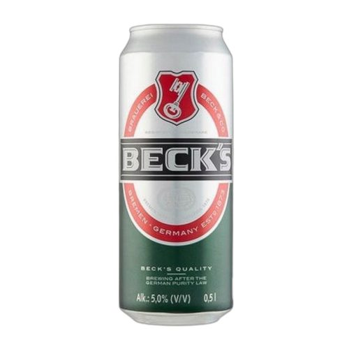 Beck's dobozos sör 0,5L