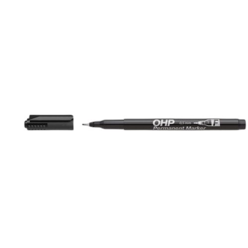 Ico Ohp Permanent Marker F Fekete D10