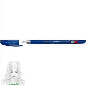 Stabilo golyóstoll 0,45 mm, Exam Grade, Kék, Kupakos