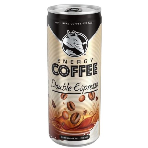  Hell Ice Coffee Double Espresso zsírszegény kávés tejital 250 ml 