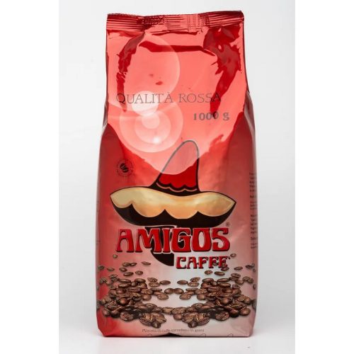 Amigos Caffé Qualitá Rossa szemes kávé 1Kg