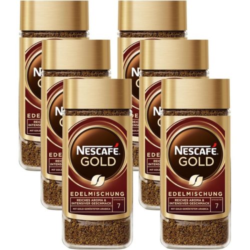  Nescafé Gold instant kávé 6x200 g (Egy zsugor) 