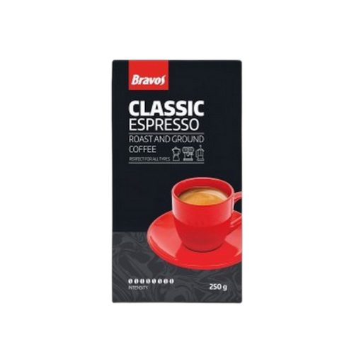 Bravos classic espresso őrölt 250g