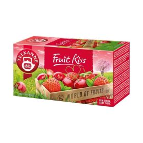   Teekanne Fruit Kiss Früchtetee mit Kirsche und Erdbeere 20 x 2,5 g