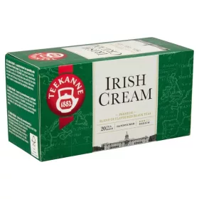   Teekanne Mischung aus schwarzem Tee, Irish Cream Schwarztee, 20 x 1,65 g
