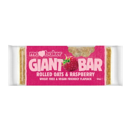 Ma Baker Giant Bar zabszelet 90 g málnás